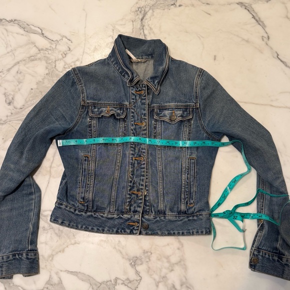 Free People Blue Jean Jacket - Picture 4 of 12